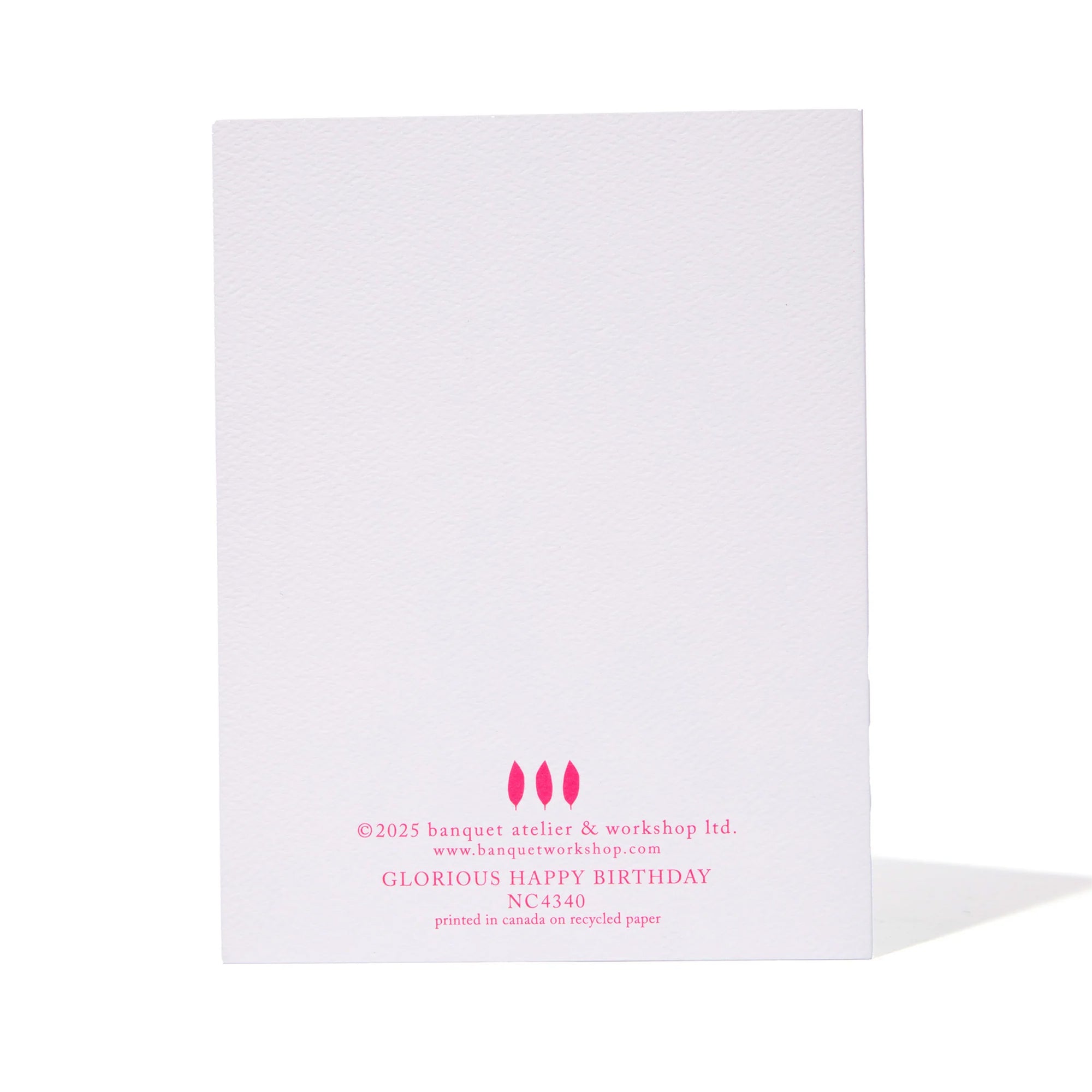 Morning Glory Birthday Greeting Card