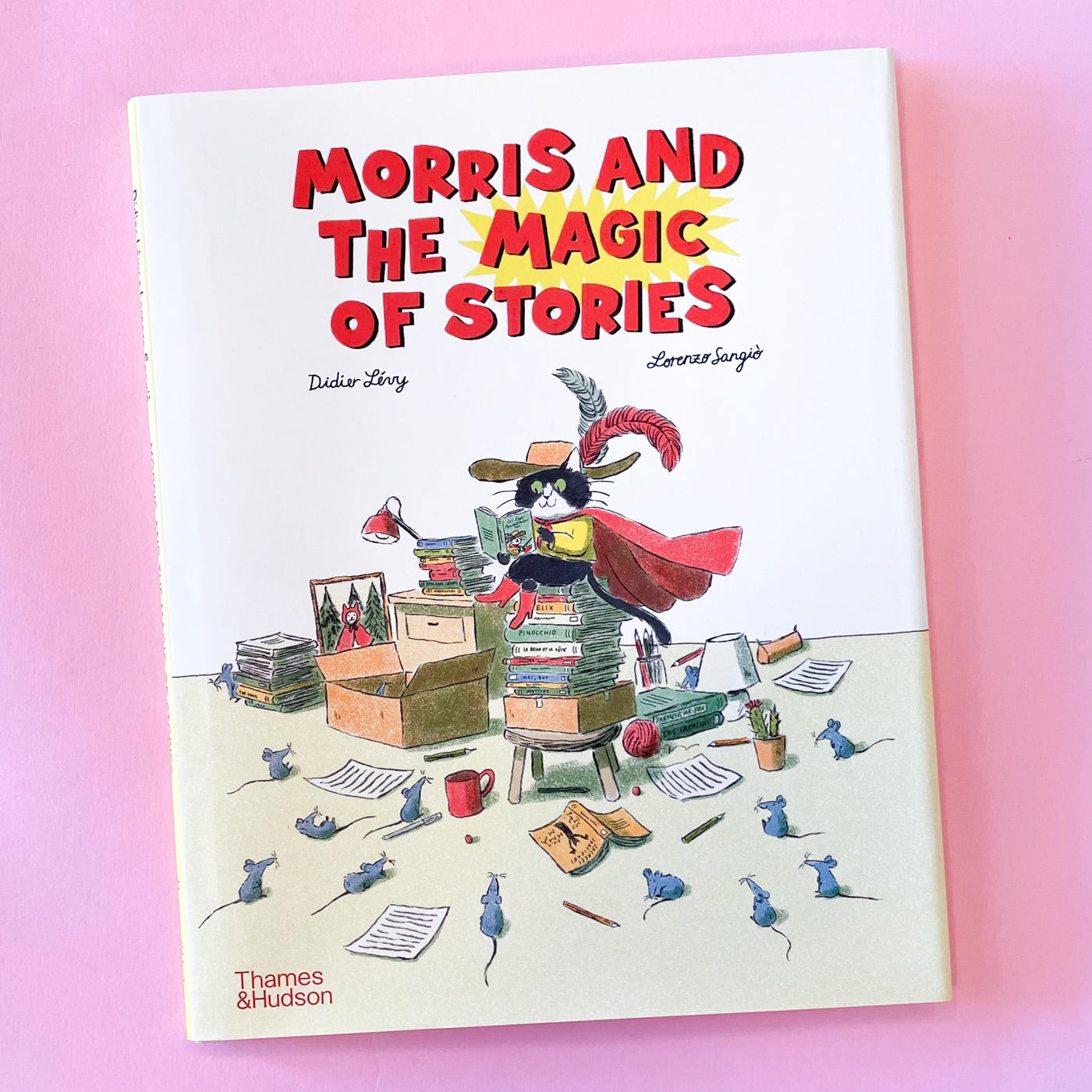 Morris and the Magic of Stories by Didier Lévy and Lorenzo Sangio
