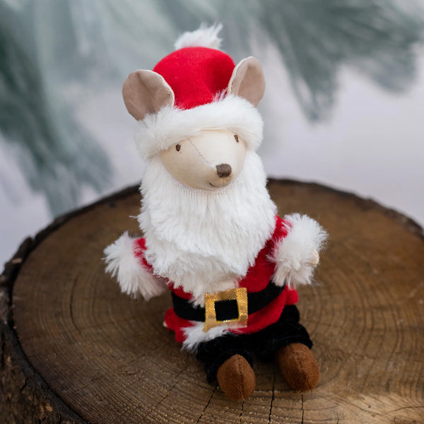 Nicholas the Santa Mouse Mini Doll