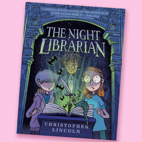 The Night Librarian: A Graphic Novel by Christopher Lincoln