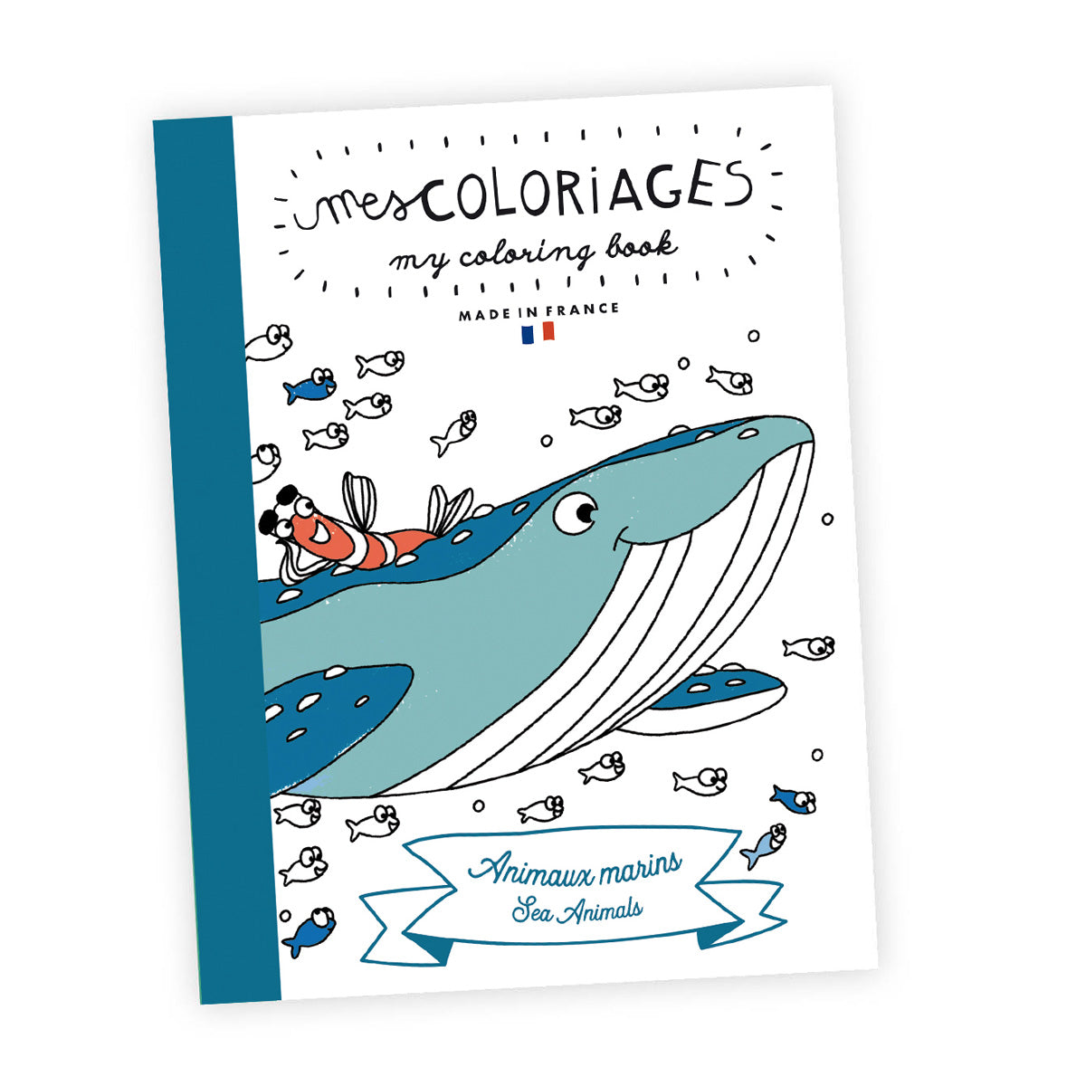 Ocean Sea Animals Coloring Book