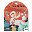 Outer Space Coloring Book + Stickers by Petit Collage