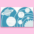 Outer Space Coloring Book + Stickers by Petit Collage