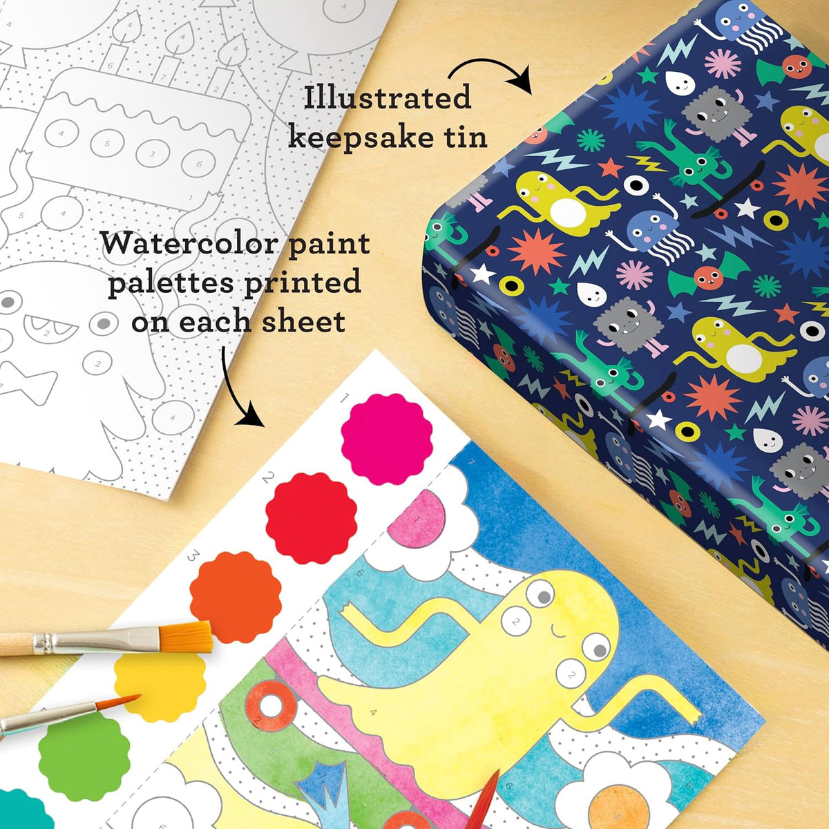 Paint by Numbers: Monsters