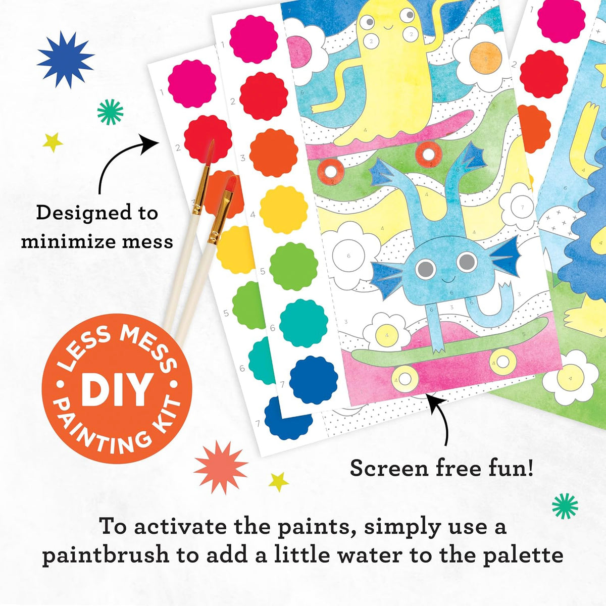 Paint by Numbers: Monsters