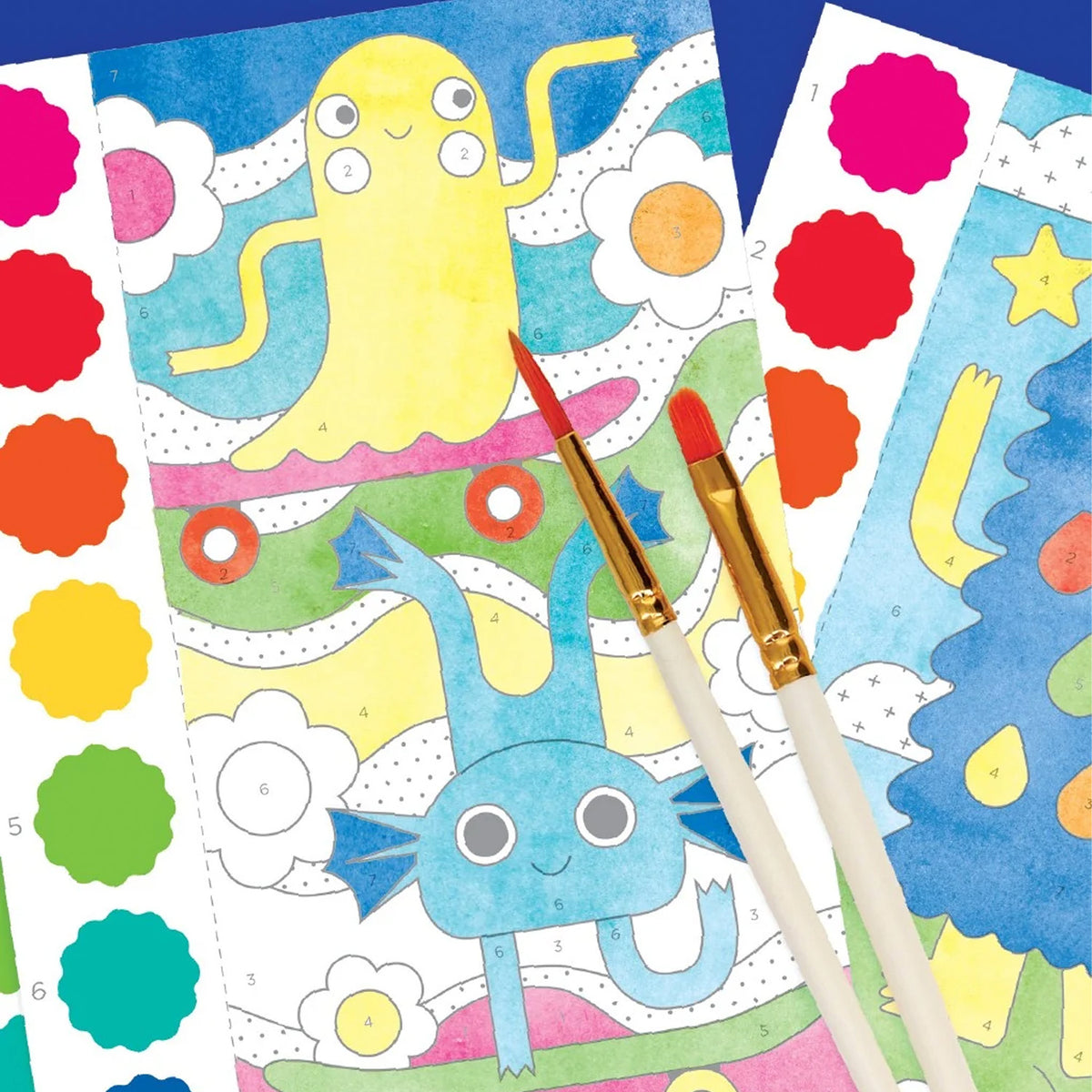 Paint by Numbers: Monsters