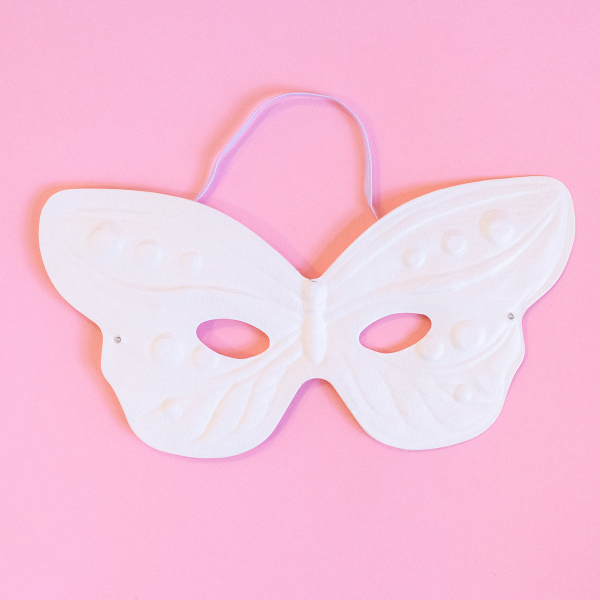 Paintable Butterfly Mask
