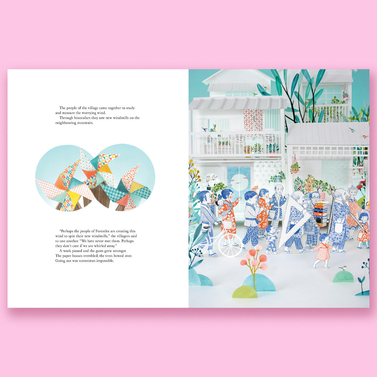 The Paper Bridge by Joelle Veyrenc and Illustrated by Seng Soun Ratanavanh