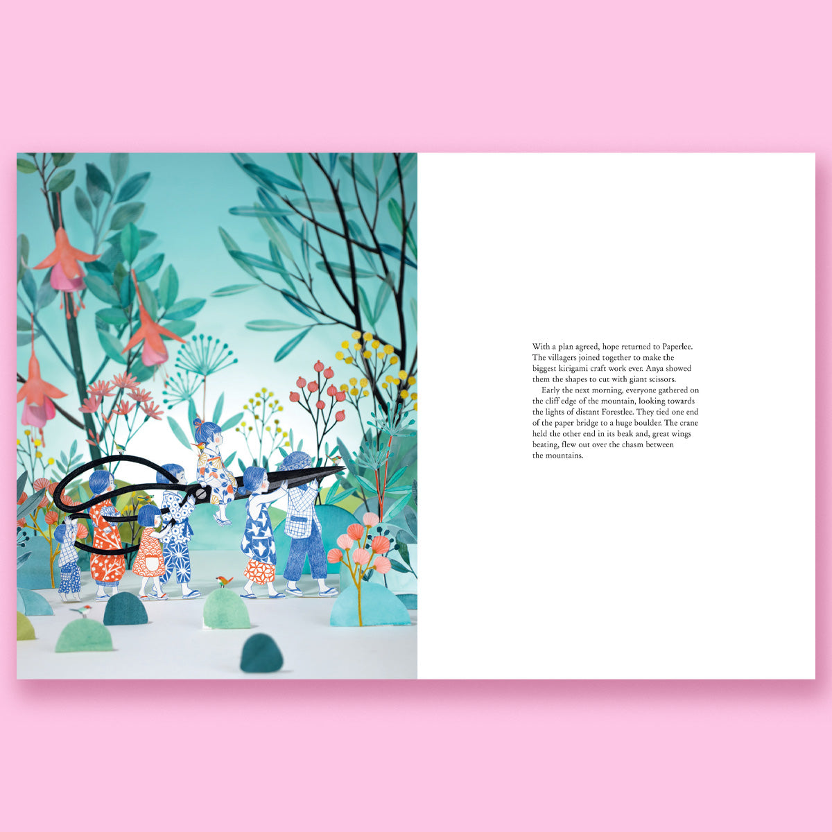 The Paper Bridge by Joelle Veyrenc and Illustrated by Seng Soun Ratanavanh