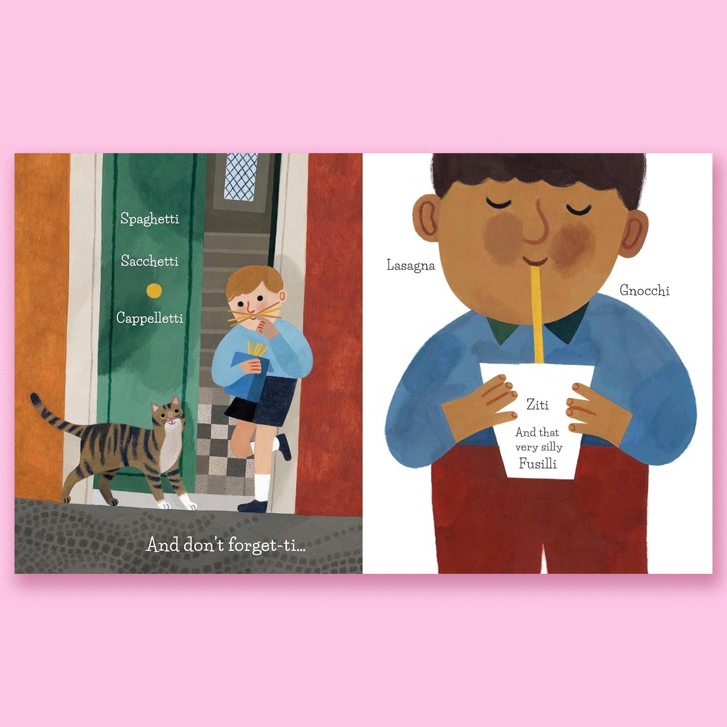 Pasta! These Names Are Fun to Say by Felice Arena and Beatrice Cerocchi
