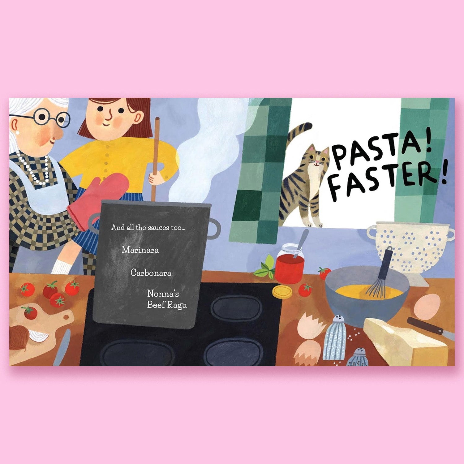 Pasta! These Names Are Fun to Say by Felice Arena and Beatrice Cerocchi