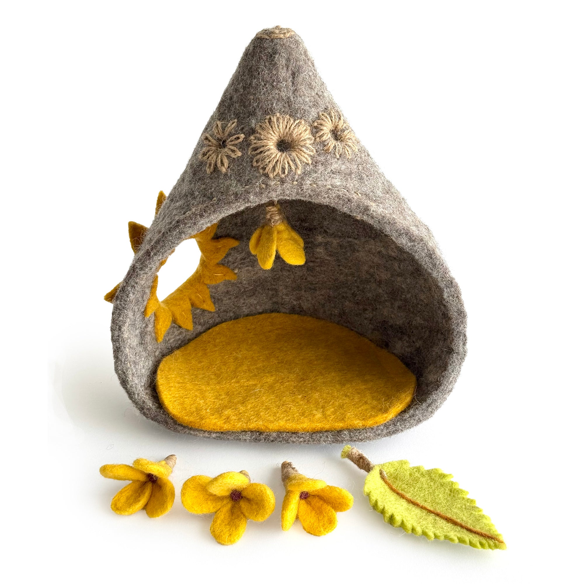 Pebble Home with Flowers - Little Greenies
