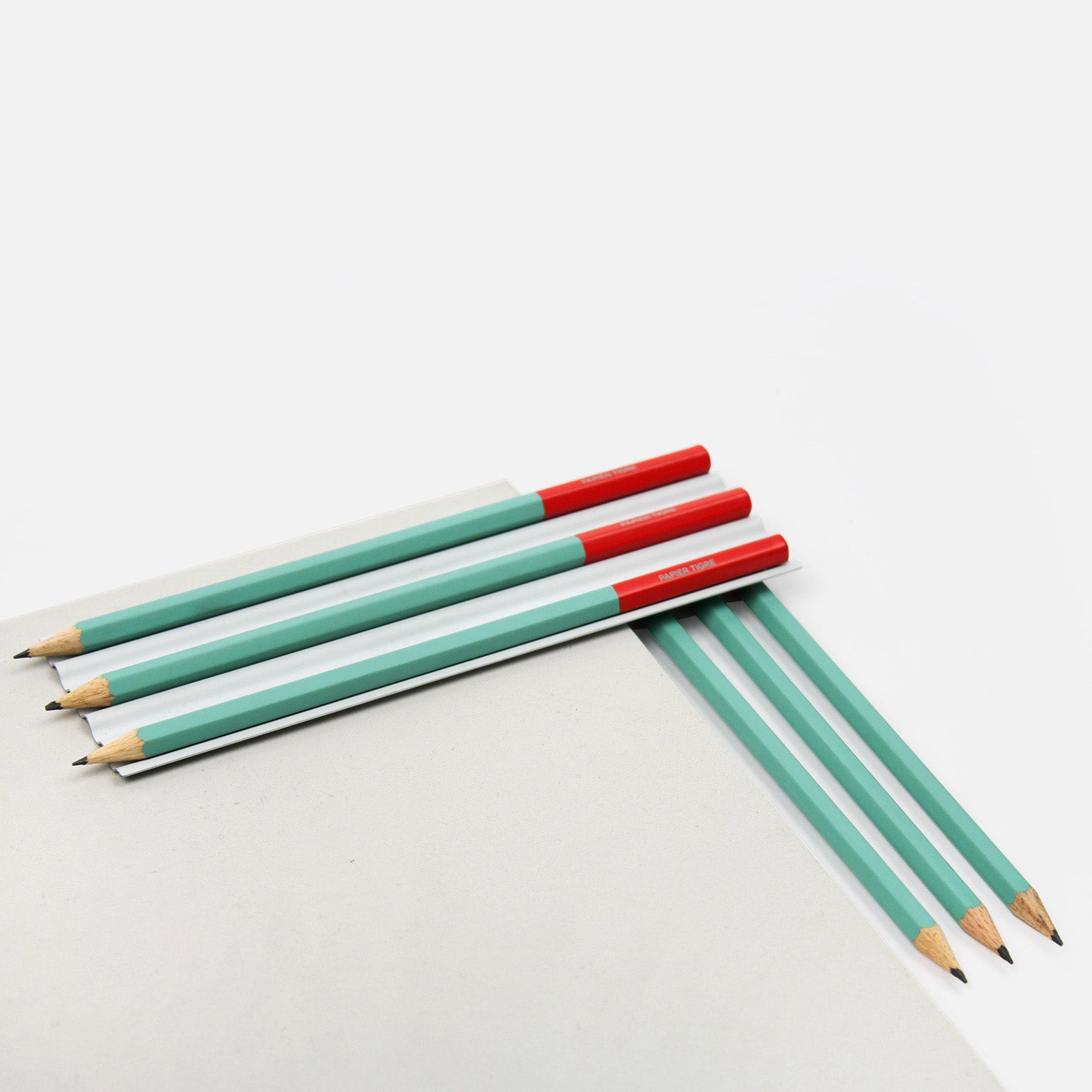 Pencil by Papier Tigre - Green / Brick