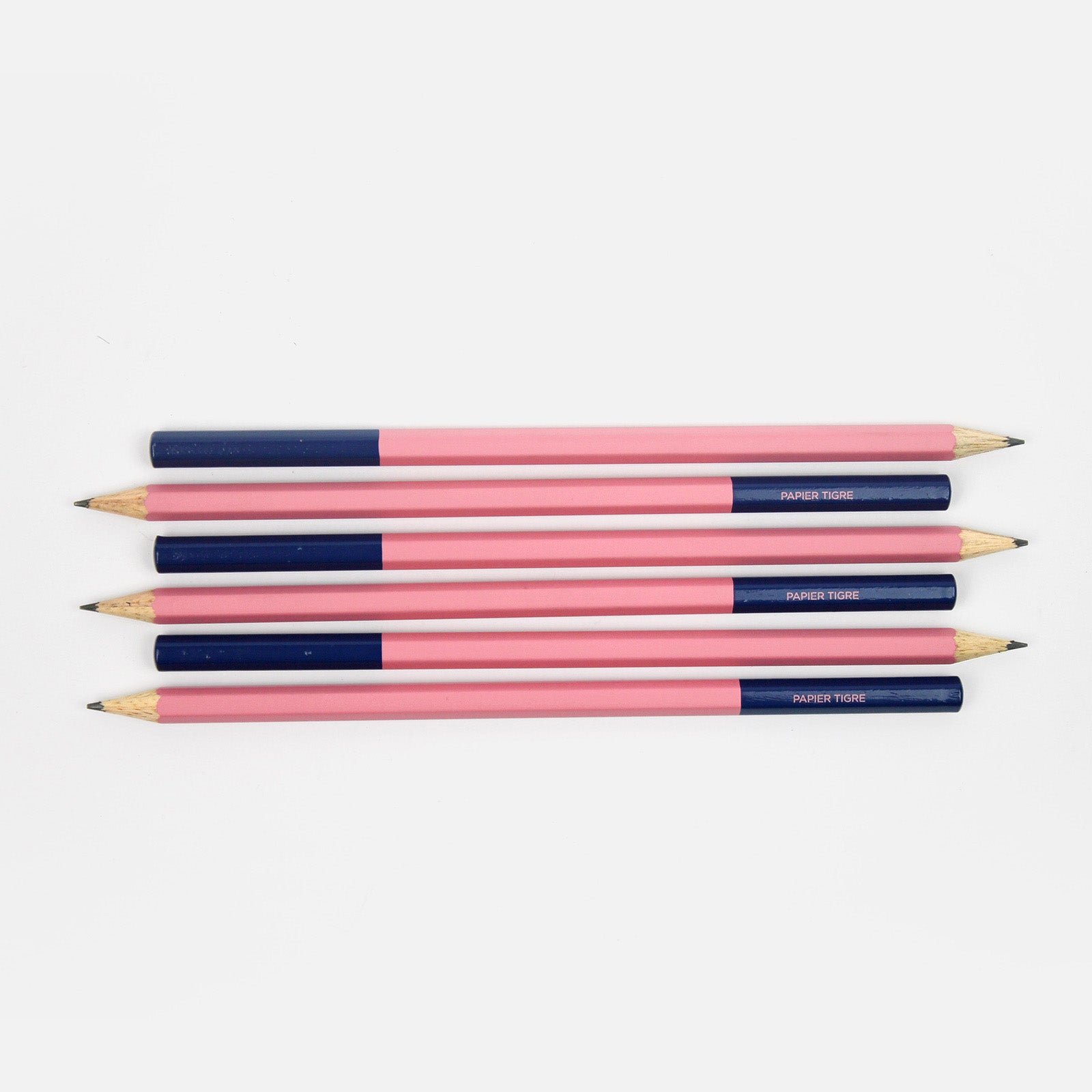 Pencil by Papier Tigre - Pink / Navy