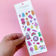 Candy Land Epoxy Stickers