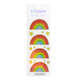 Rainbow Prism Stickers with glittery rainbows from penny paper co