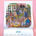 Phoebe Wahl - 2025 Wall Calendar