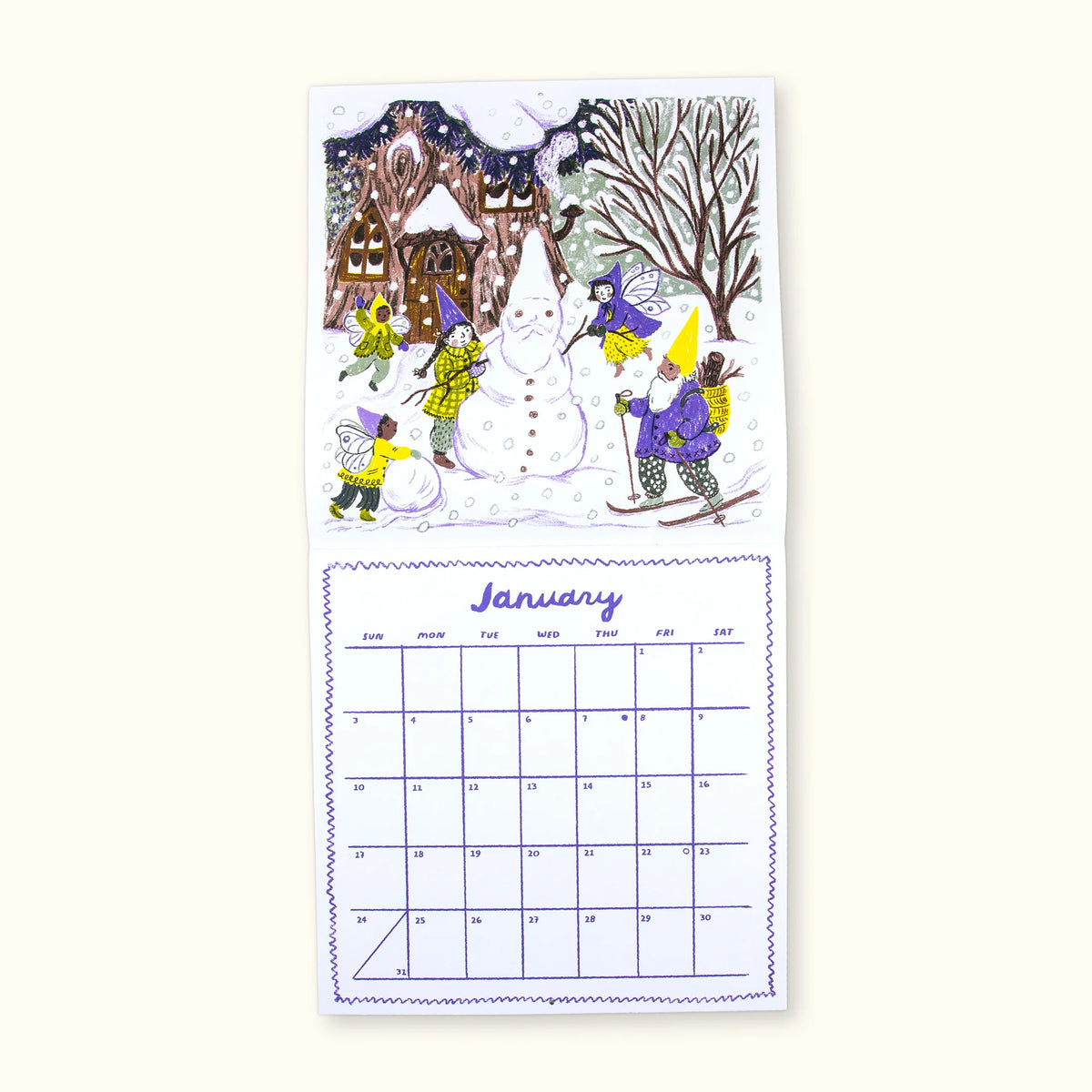 Phoebe Wahl - 2027 Fairyland Wall Calendar