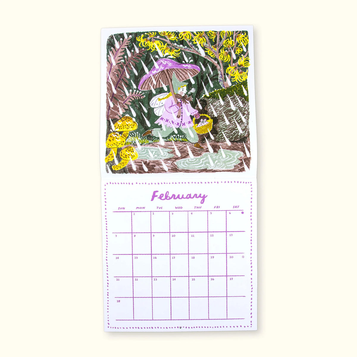 Phoebe Wahl - 2027 Fairyland Wall Calendar