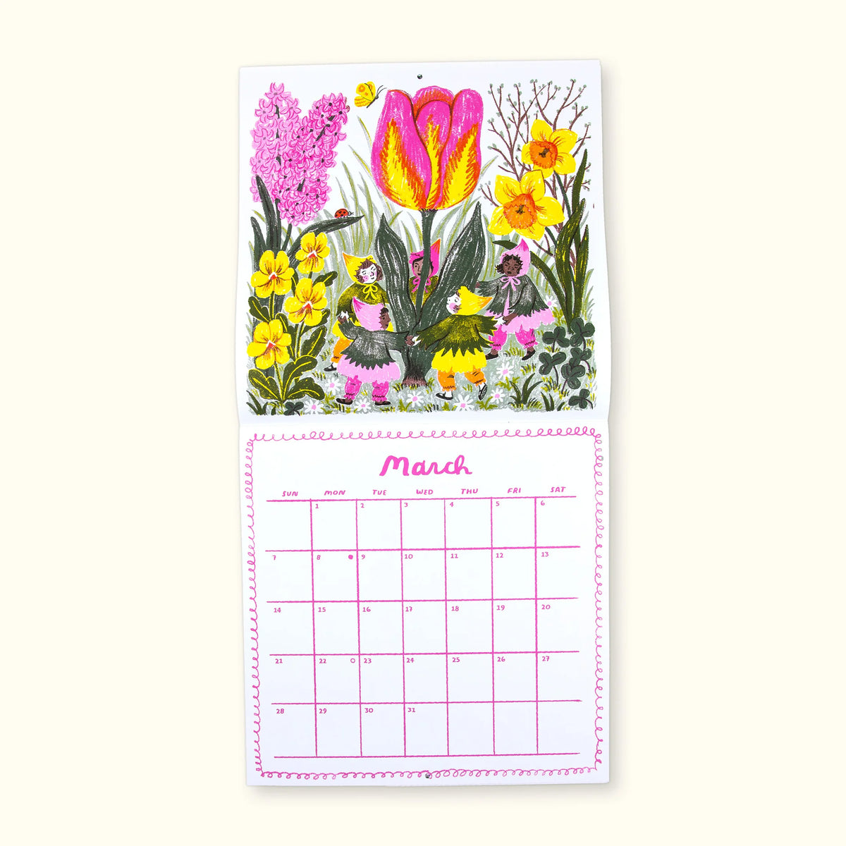 Phoebe Wahl - 2027 Fairyland Wall Calendar