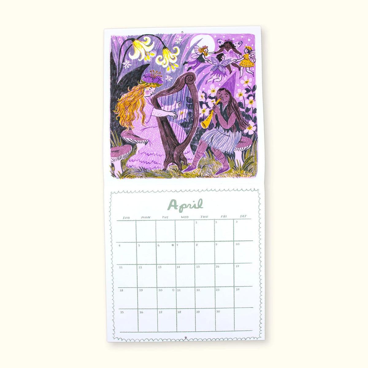 Phoebe Wahl - 2027 Fairyland Wall Calendar