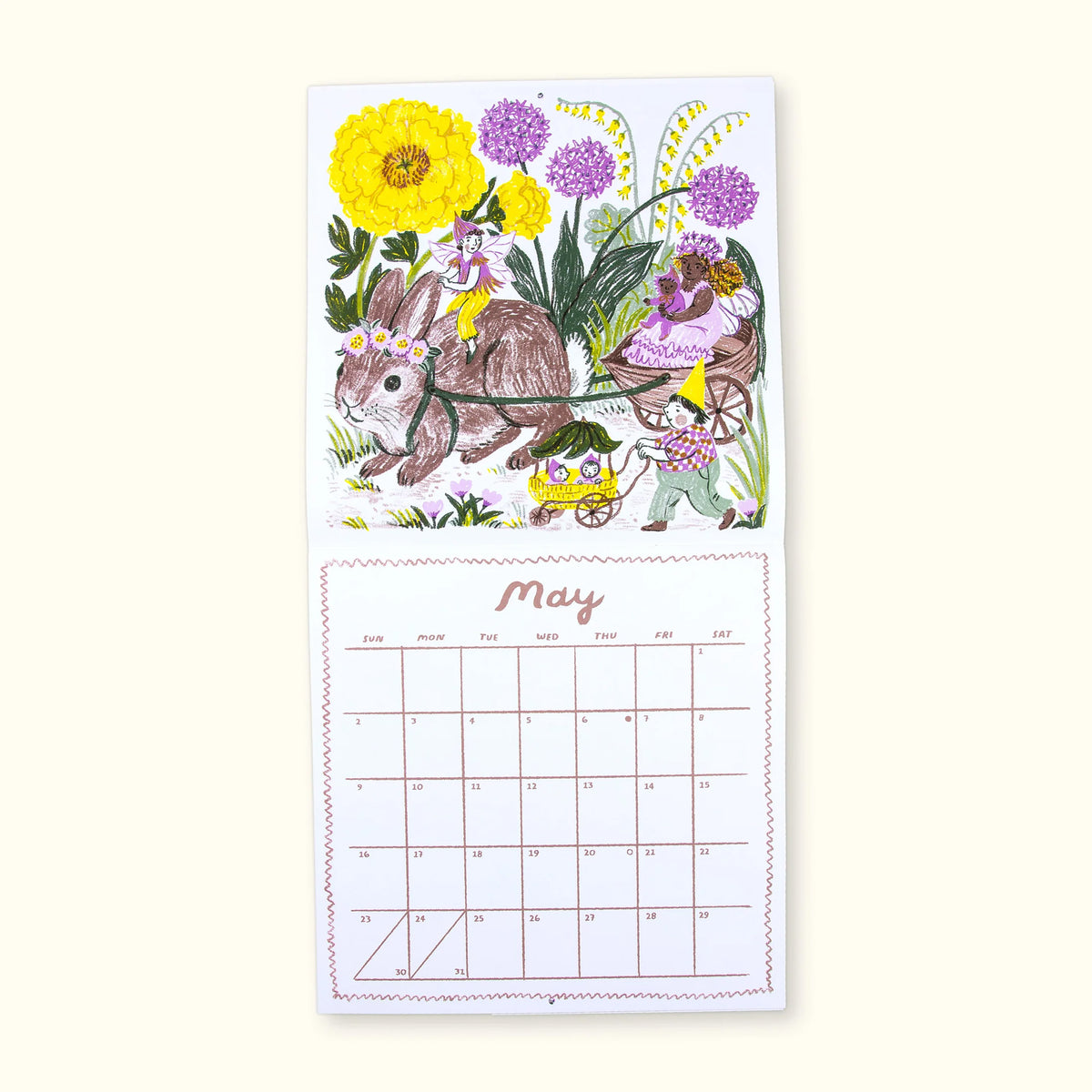 Phoebe Wahl - 2027 Fairyland Wall Calendar