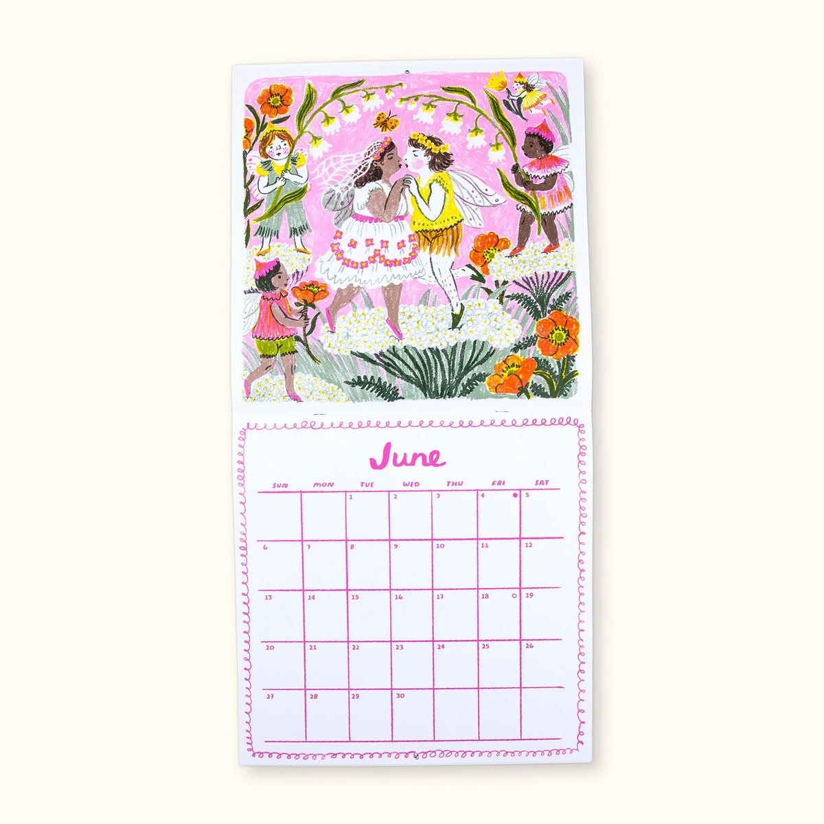 Phoebe Wahl - 2027 Fairyland Wall Calendar