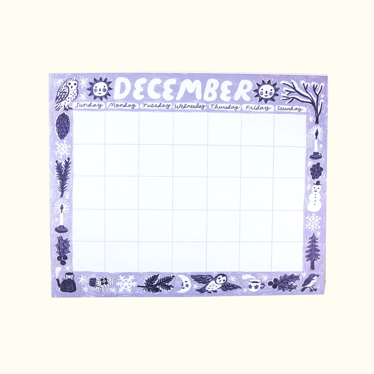 Phoebe Wahl - Big Giant Sheet Calendar