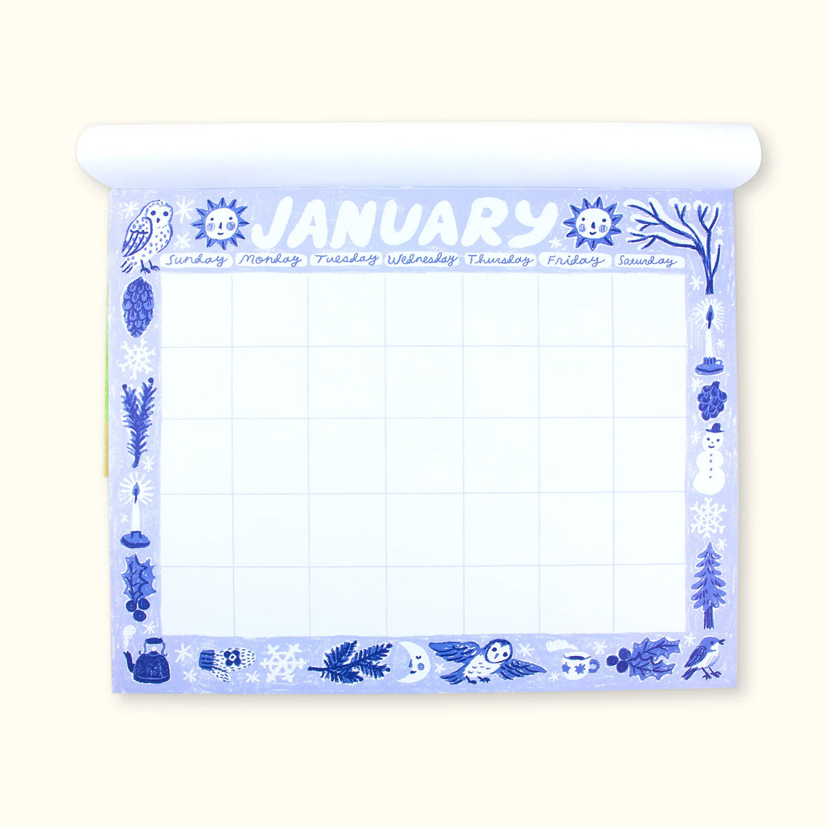 Phoebe Wahl - Big Giant Sheet Calendar