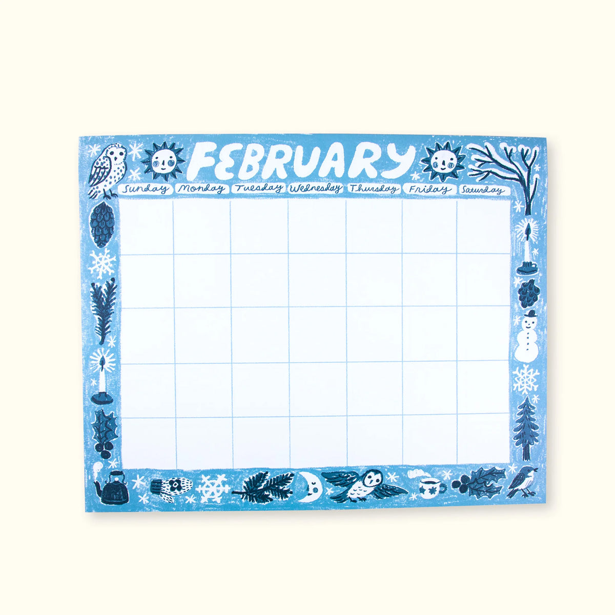 Phoebe Wahl - Big Giant Sheet Calendar