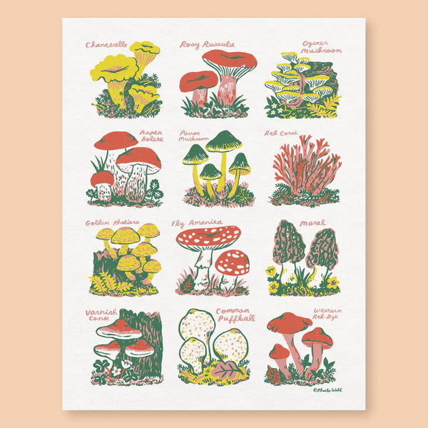 Phoebe Wahl - Mushrooms Print