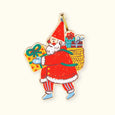 Holiday Santa Ornament by Phoebe Wahl