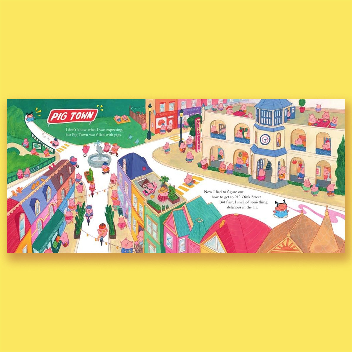 Pig Town Party by Lian Cho