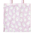 Pink Ghosts Canvas Trick or Treat Bag