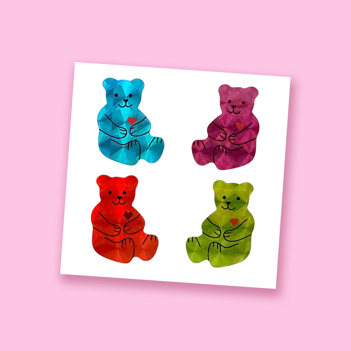Prism Beary Cute Stickers