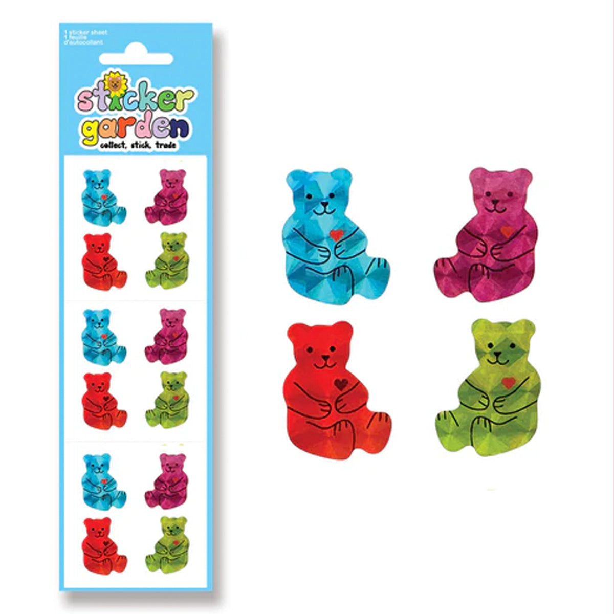 Prism Beary Cute Stickers