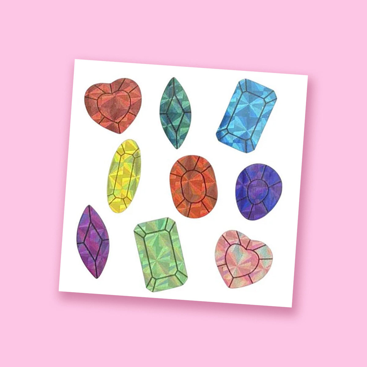 Prism Gems Stickers