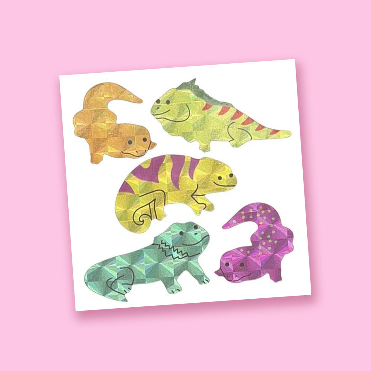 Prism Reptiles Stickers