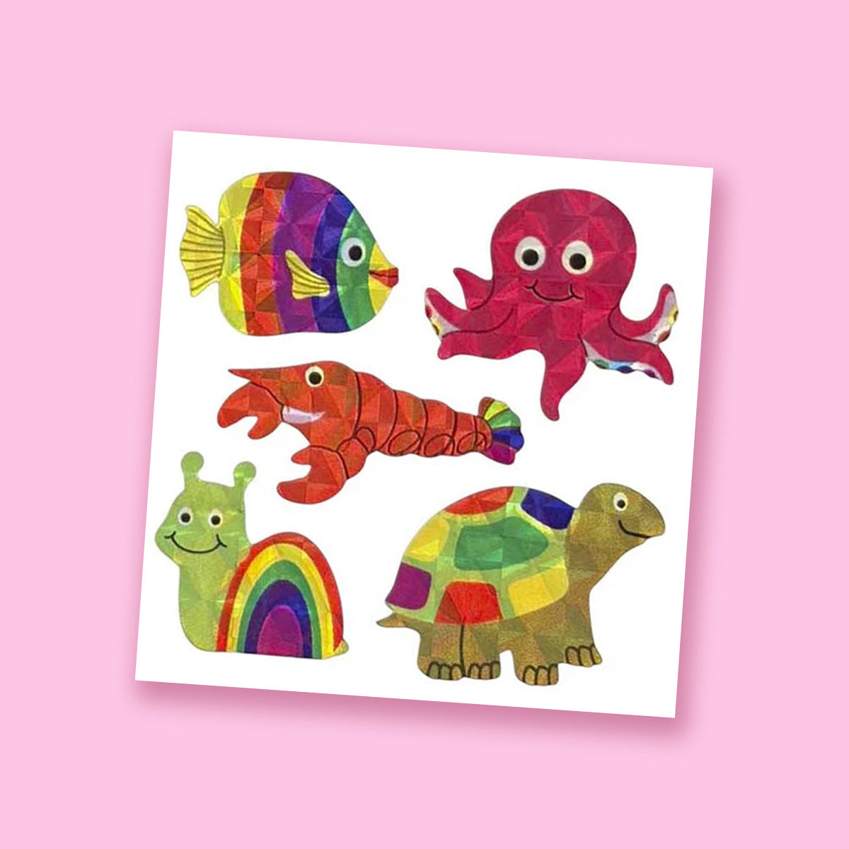 Prism Sea Animals Stickers