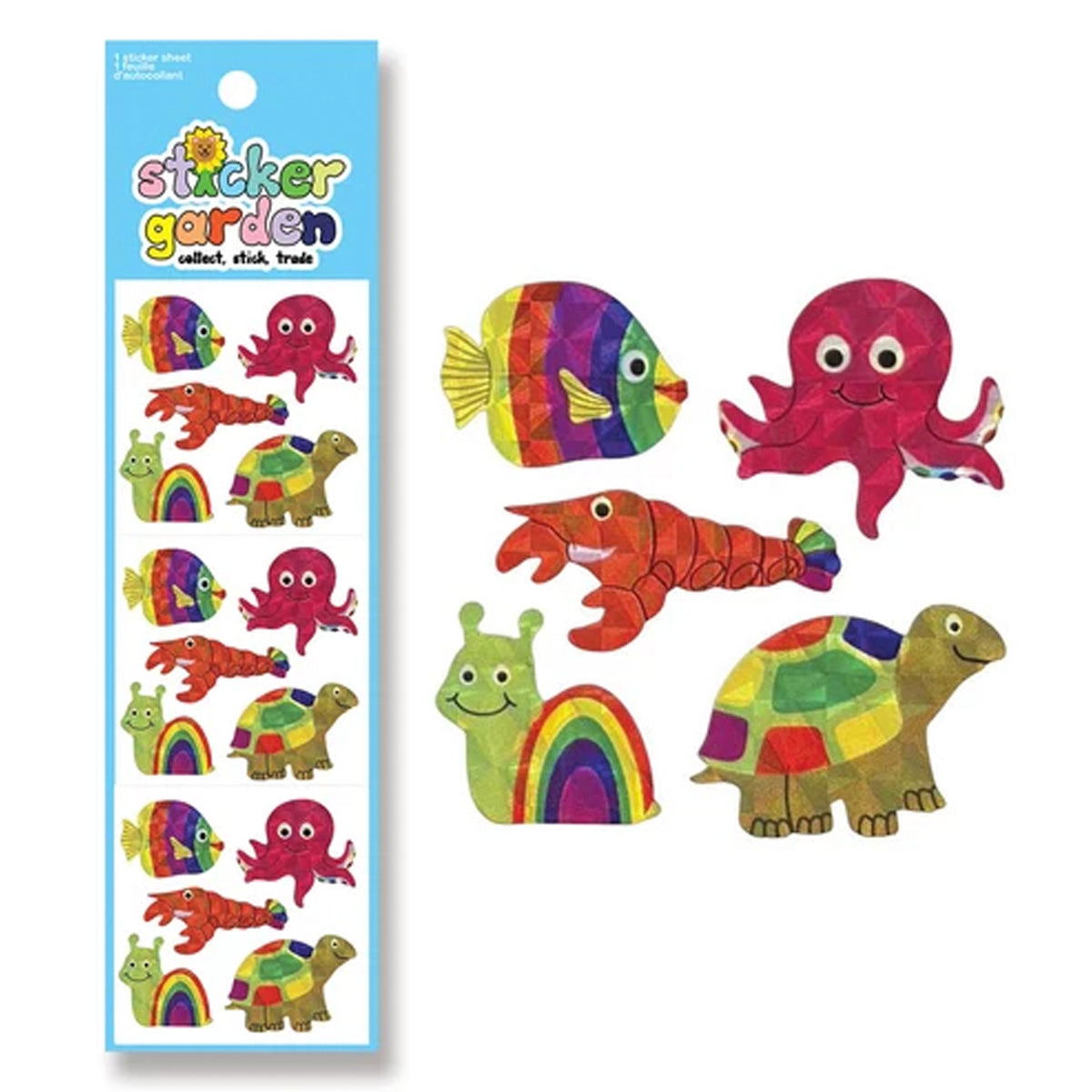Prism Sea Animals Stickers