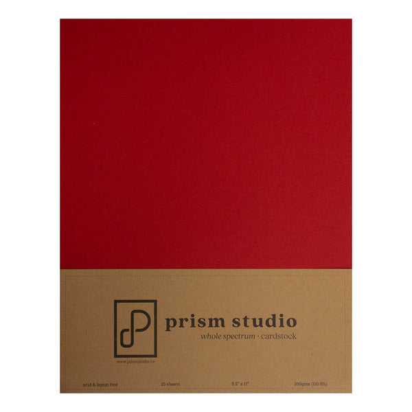 Prism Studio Heavyweight Cardstock, Hibiscus - 10 Sheets, 8.5"x11"