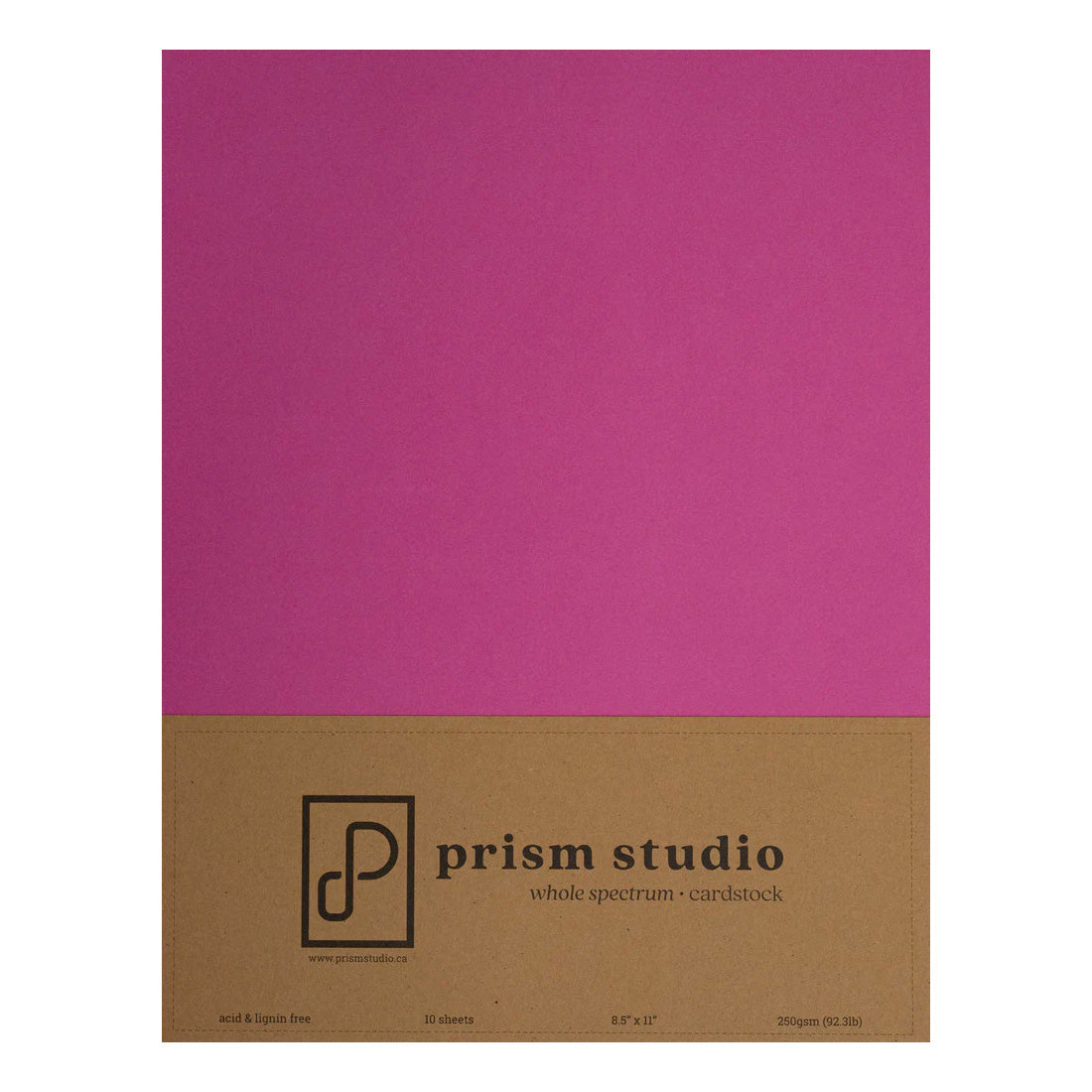 Prism Studio Heavyweight Cardstock, Sweet Pea - 10 Sheets, 8.5"x11"