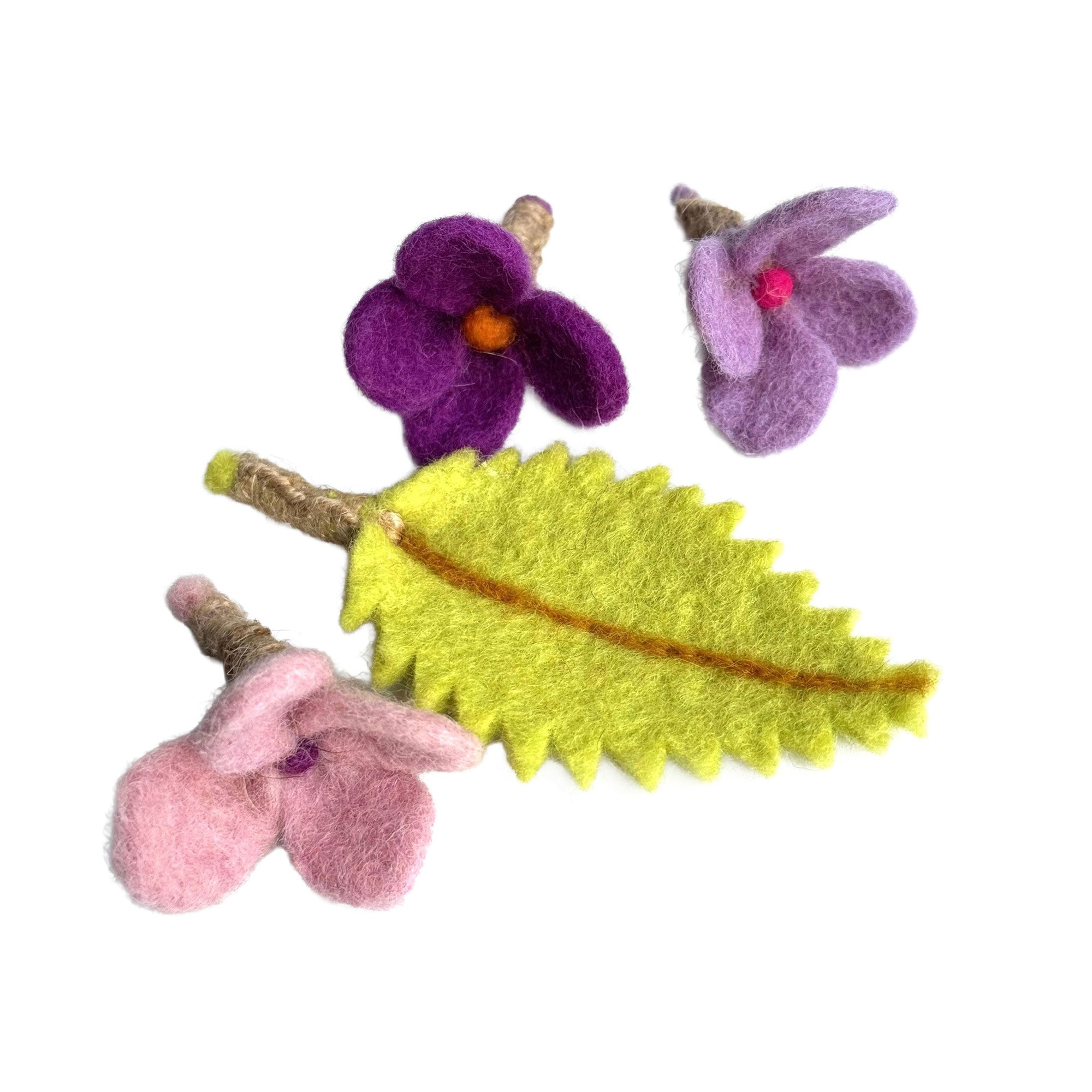 Purple Flowers - Little Greenies