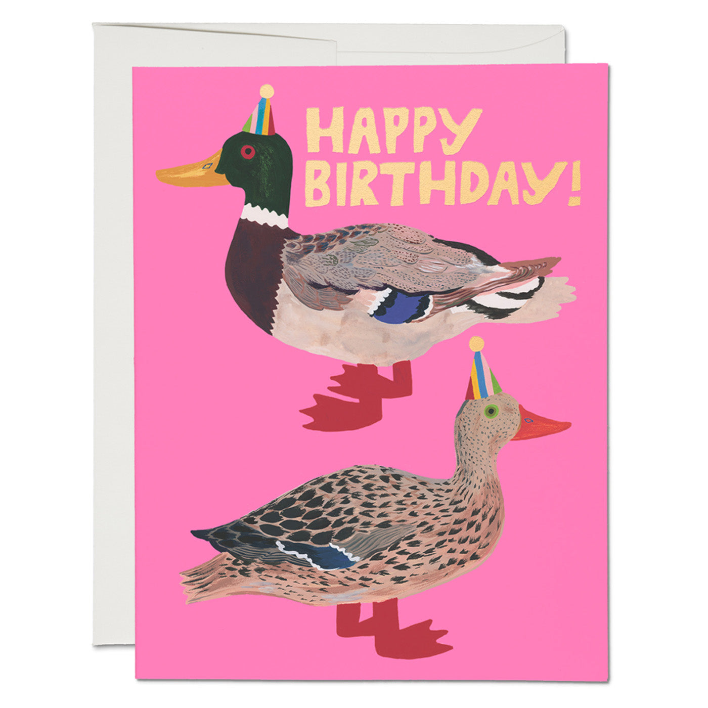 Quacky Birthday Greeting Card