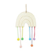 Rainbow Wooden Yarn & Pompom Kit