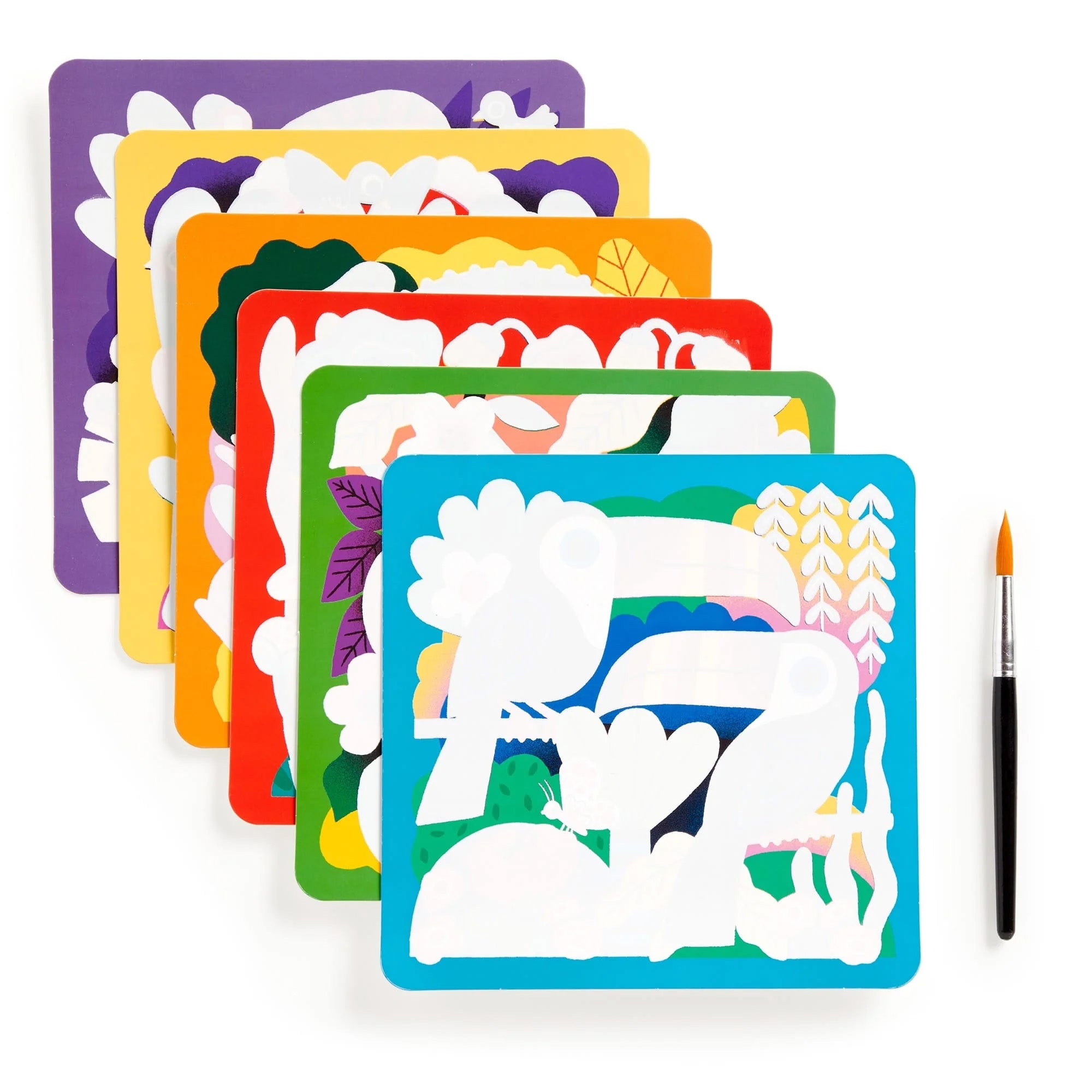 Rainforest Friends Color Magic Water-Reveal Kit