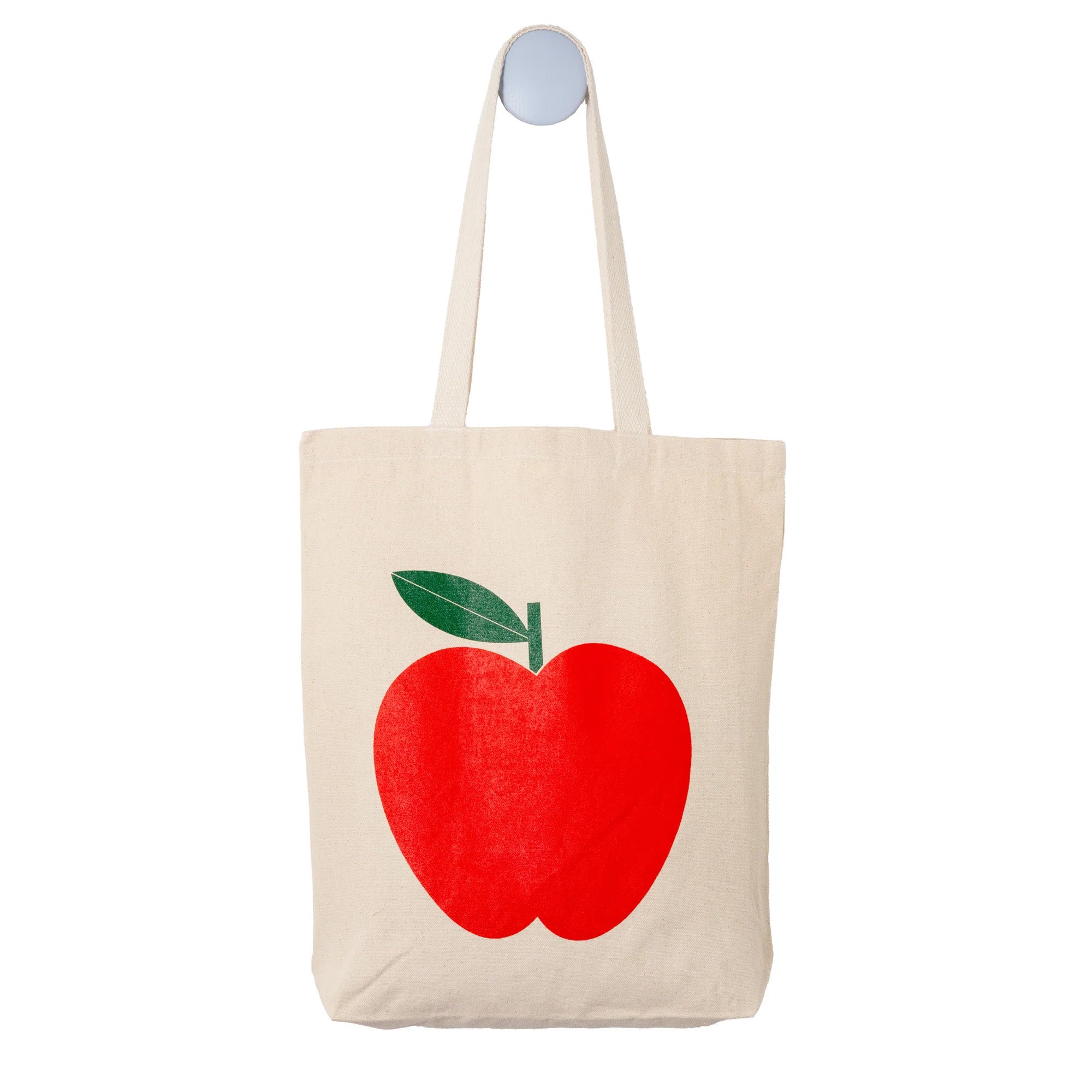 Red Apple Tote Bag by Banquet Workshop