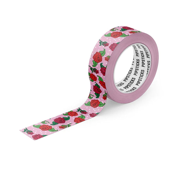 Red As A Rose Washi Tape