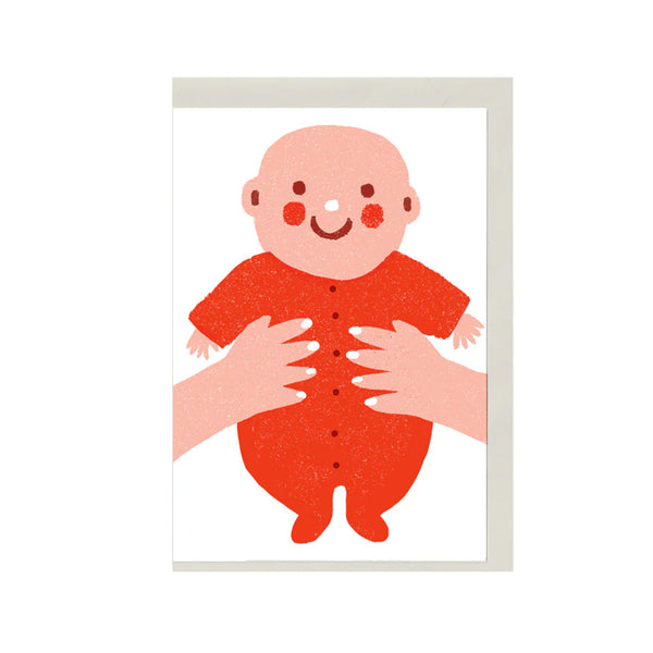 Red Baby Mini A7 Card