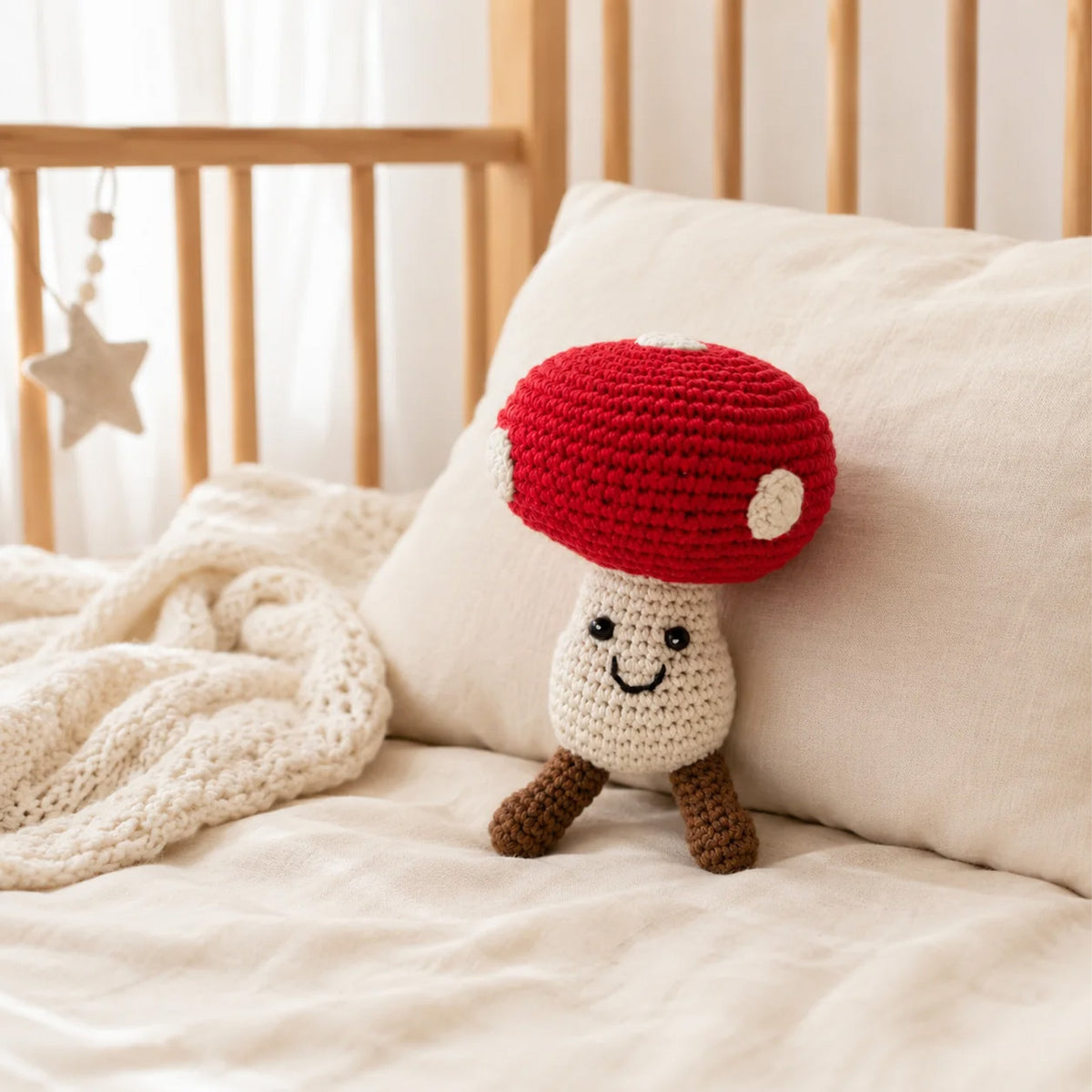 Red Mushroom Rattle